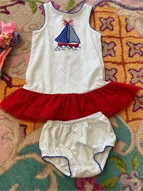 Baby Girl Sailboat dress